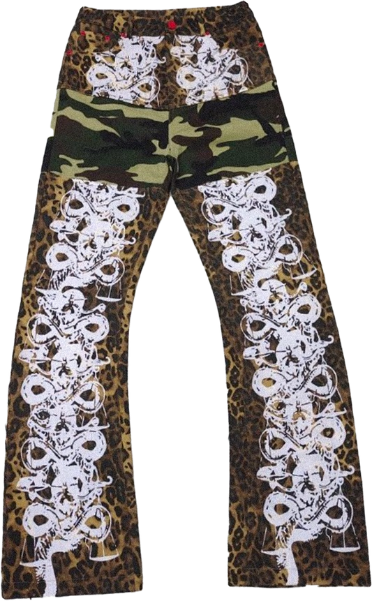 BALANCE DENIM JEANS (LEOPARD CAMO)